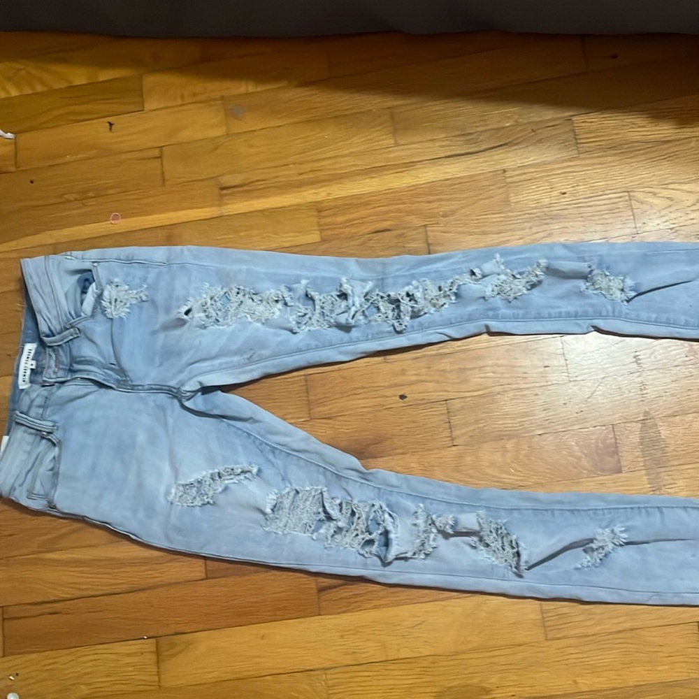 Jeans never worn size 0 from almost famous